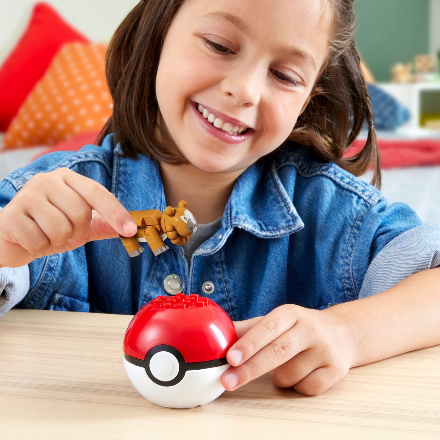 MEGA Pokémon Juguete de Construcción Pokébola Coleccionable Bidoof
