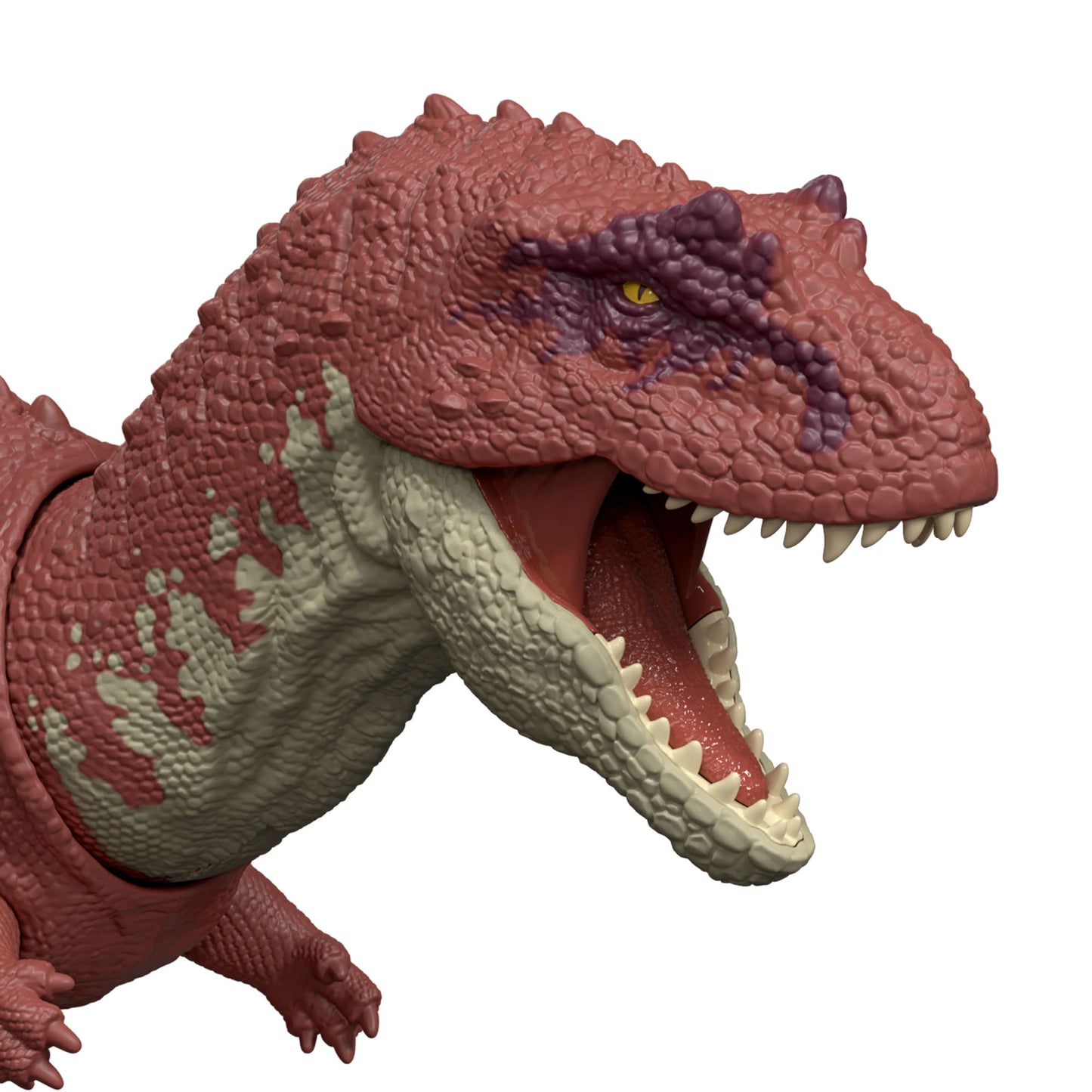 Jurassic World Dinossauro de Brinquedo Rebirth Rugido Selvagem Aucasaurus