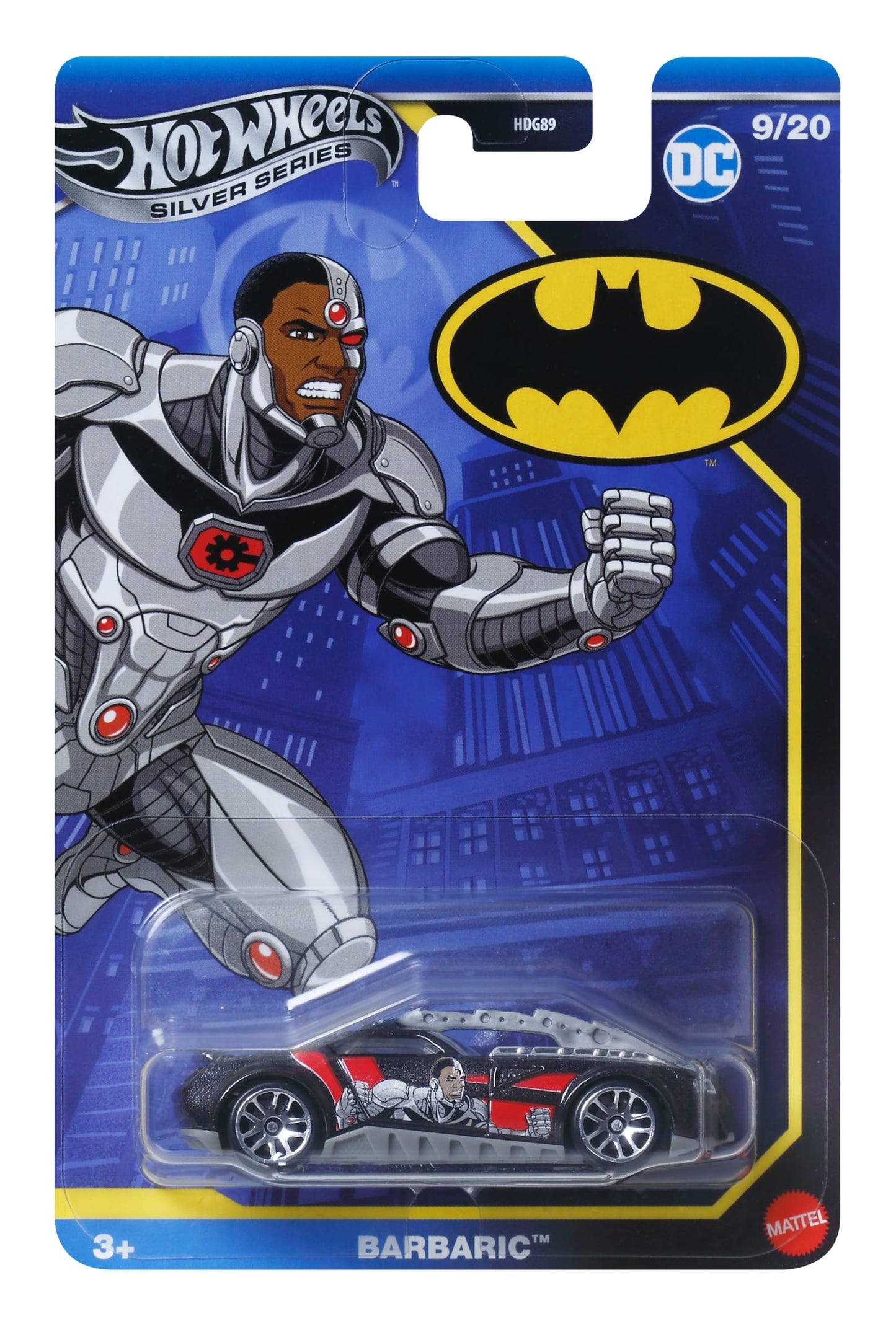 Hot Wheels Collector Veículo de Brinquedo Batman Barbaric