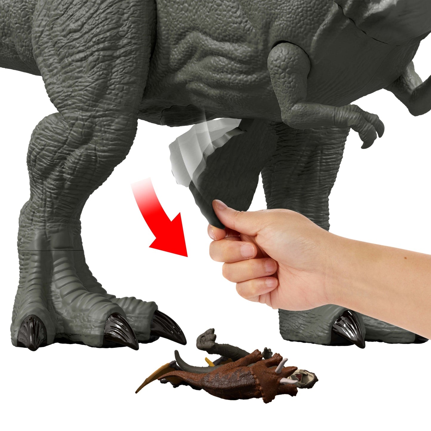 Jurassic World Dinosaurio de Juguete Rebirth Super Colossal T. Rex