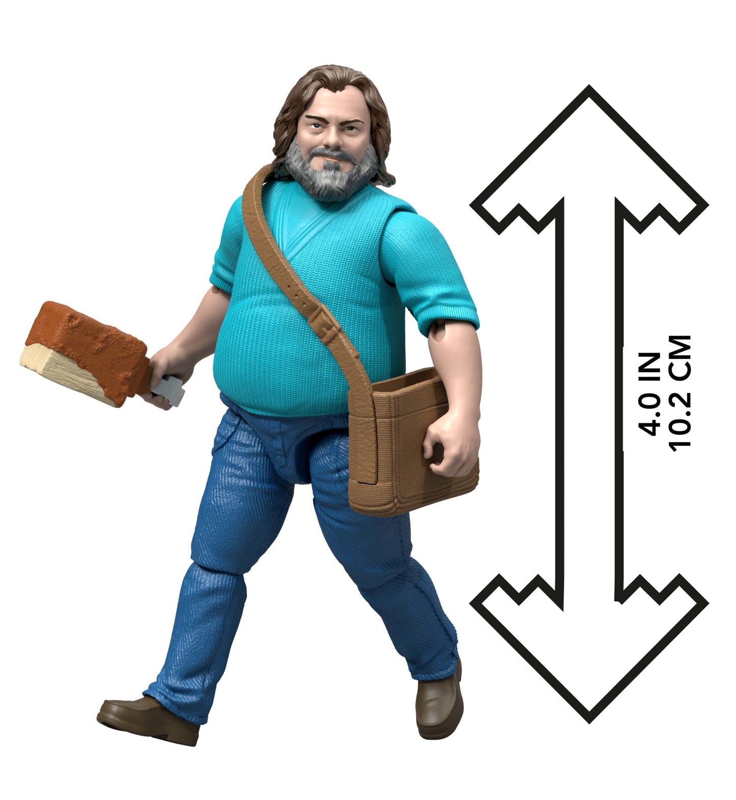 Minecraft La Película Figura de Acción Steve de 4 pulgadas