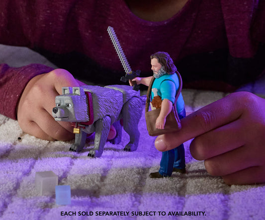 Minecraft La Película Figura de Acción Steve de 4 pulgadas