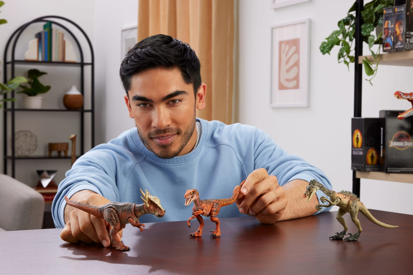 Jurassic World Hammond Collection Figura de Acción Velociraptor