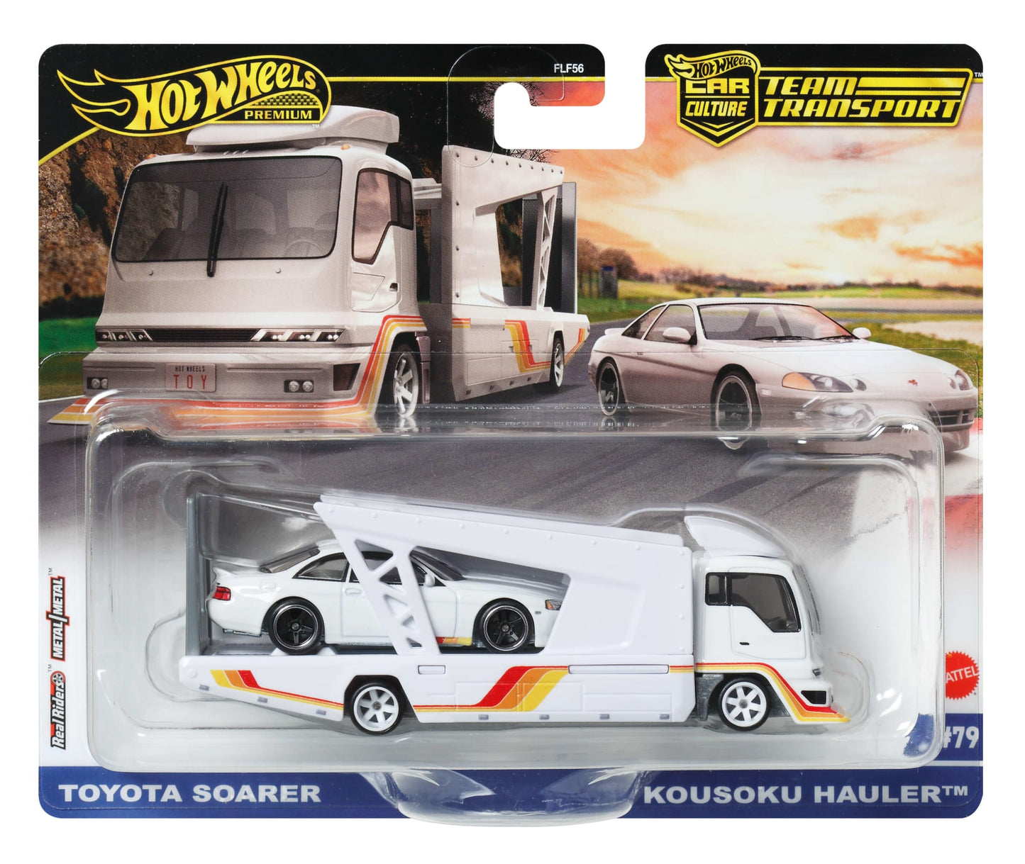 Hot Wheels Collector Vehículo de Colección Auto Transportador Japan Double Decker Hauler