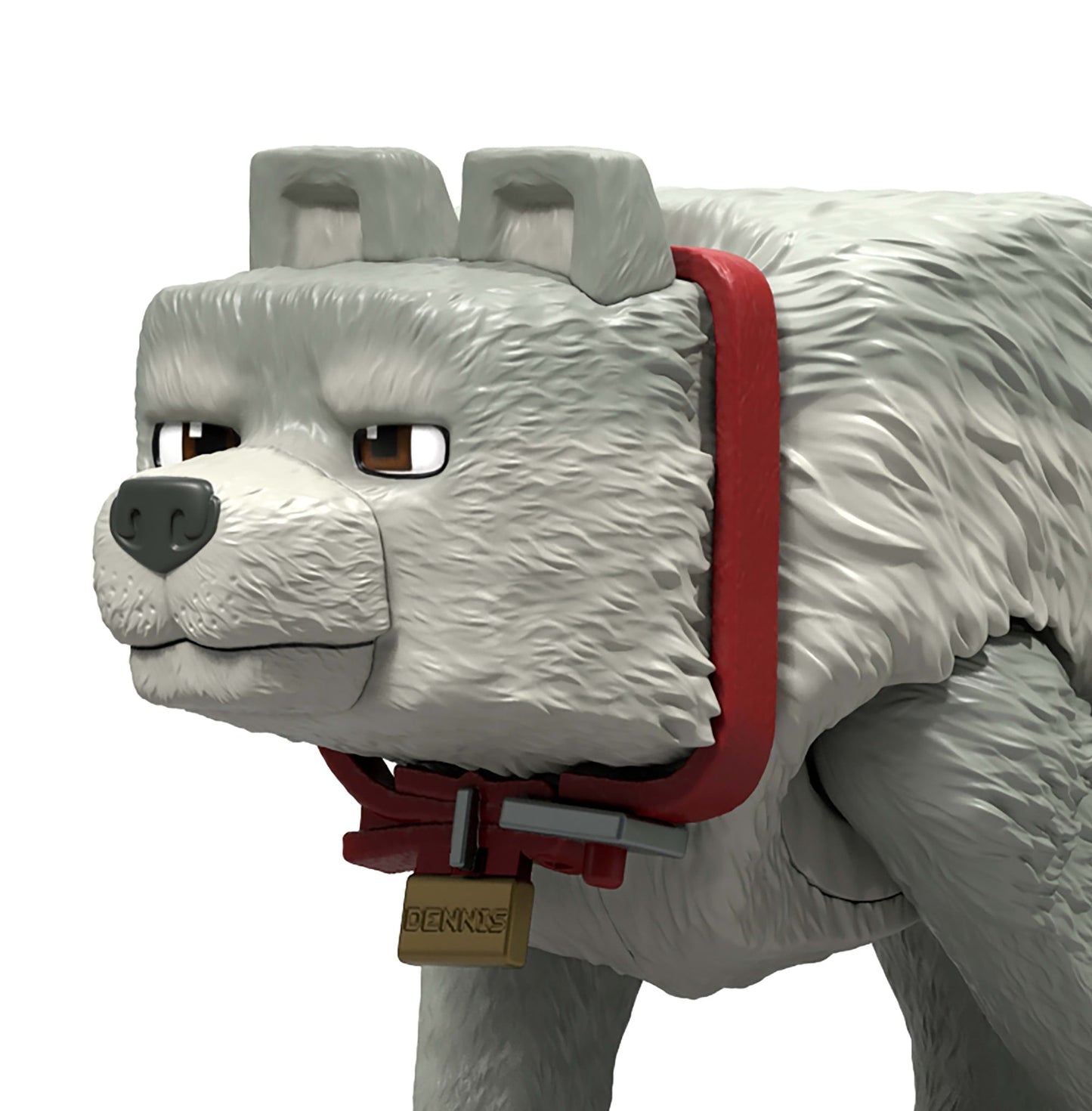 Minecraft o Filme Figura de Ação Lobo de 4 polegadas