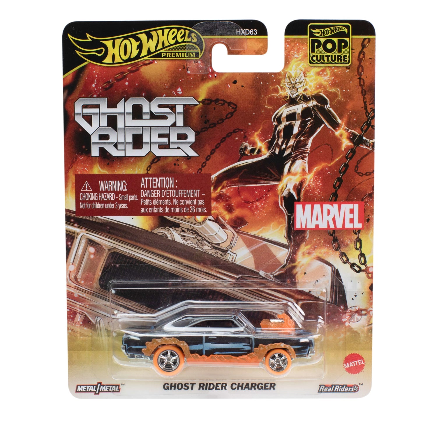 Hot Wheels Collector Veículo de Brinquedo Ghost Rider Charger