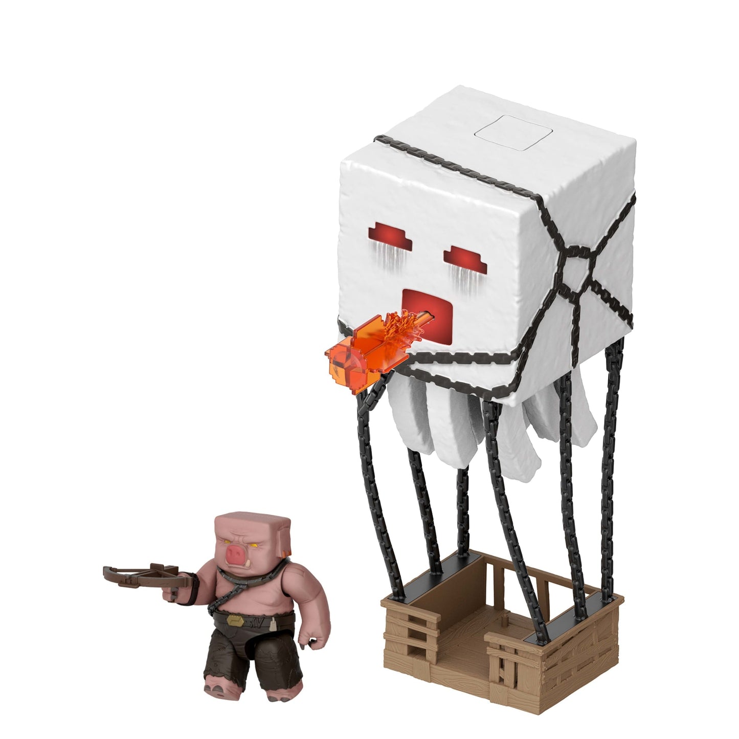 Minecraft La Película Figura de Acción Ataque Explosivo Ghast