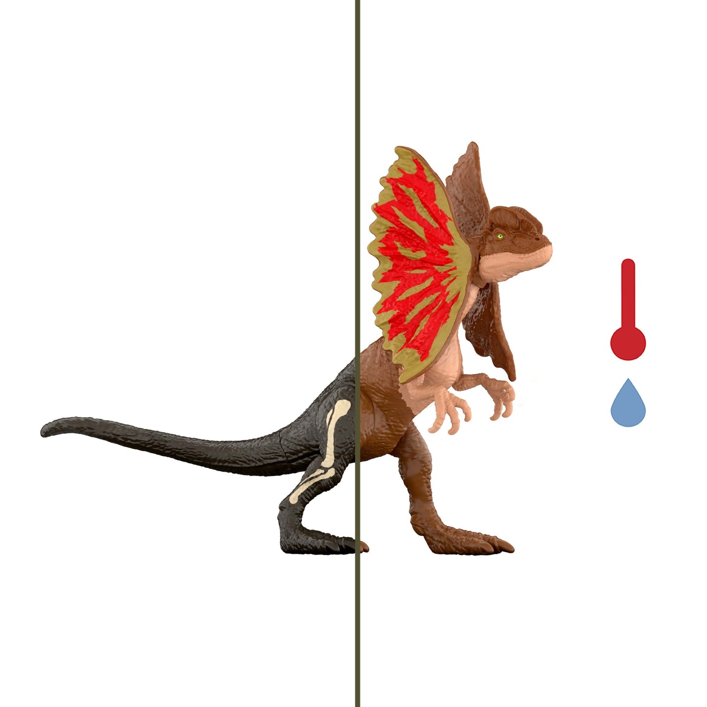 Jurassic World Dinosaurio de Juguete Dino Reveal Pack Visible