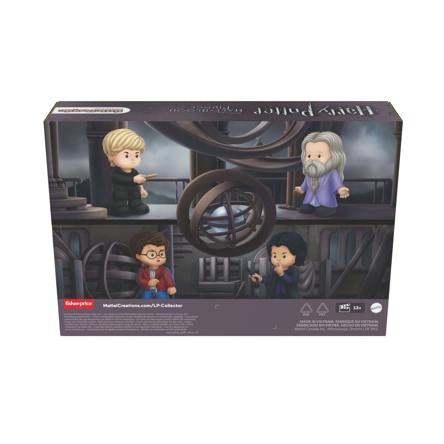 Little People Collector Figura de Brinquedo Pacote do Harry Potter Enigma do Príncipe
