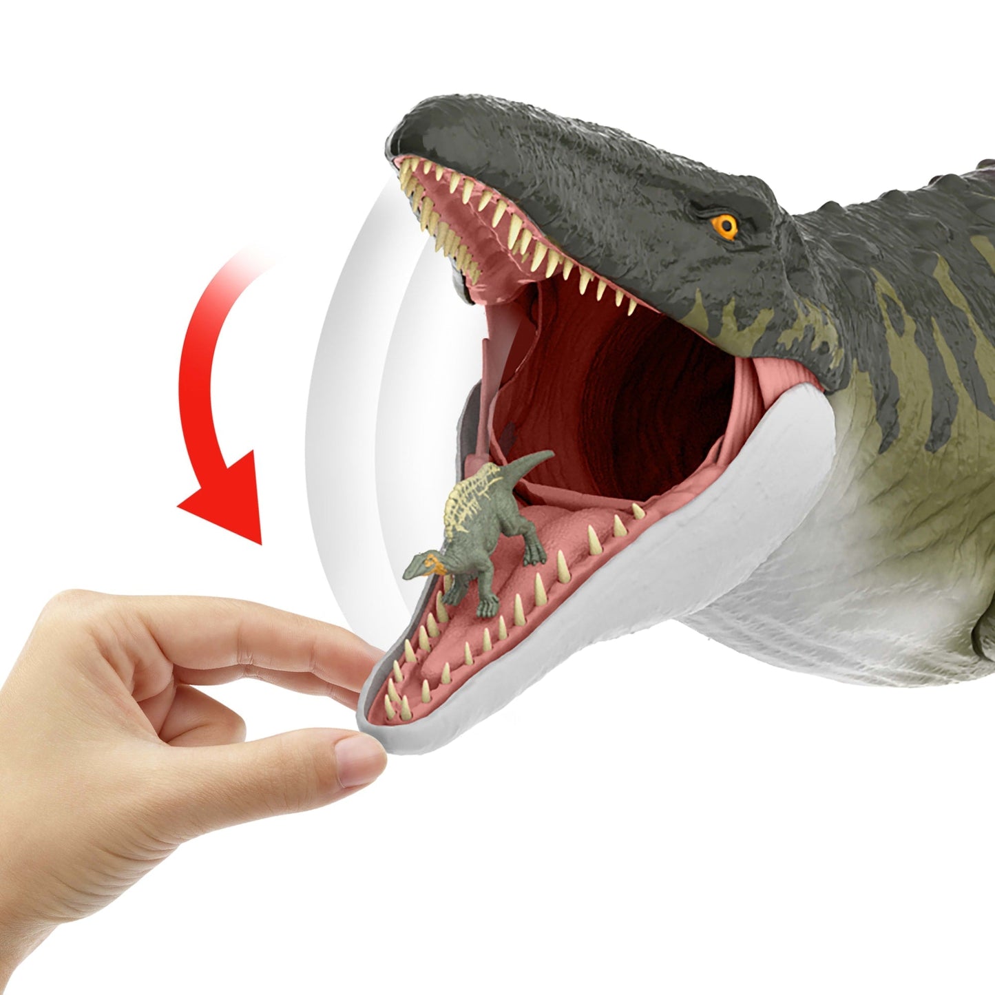 Jurassic World Dinosaurio de Juguete Rebirth Super Colossal Mosasaurus