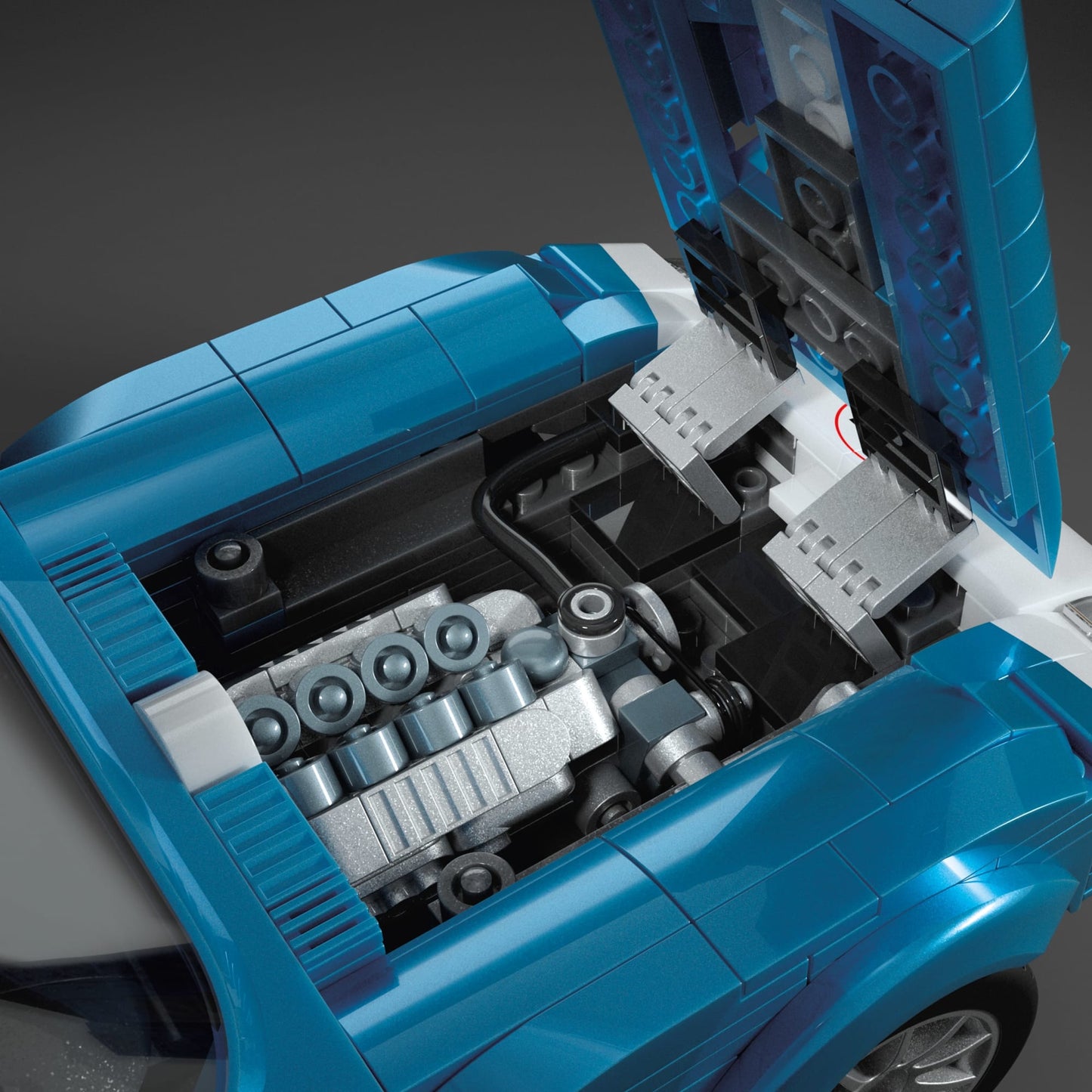 Mega-Hot Wheels-Coffret 63 Corvette Grand Sport de 1060Pièces