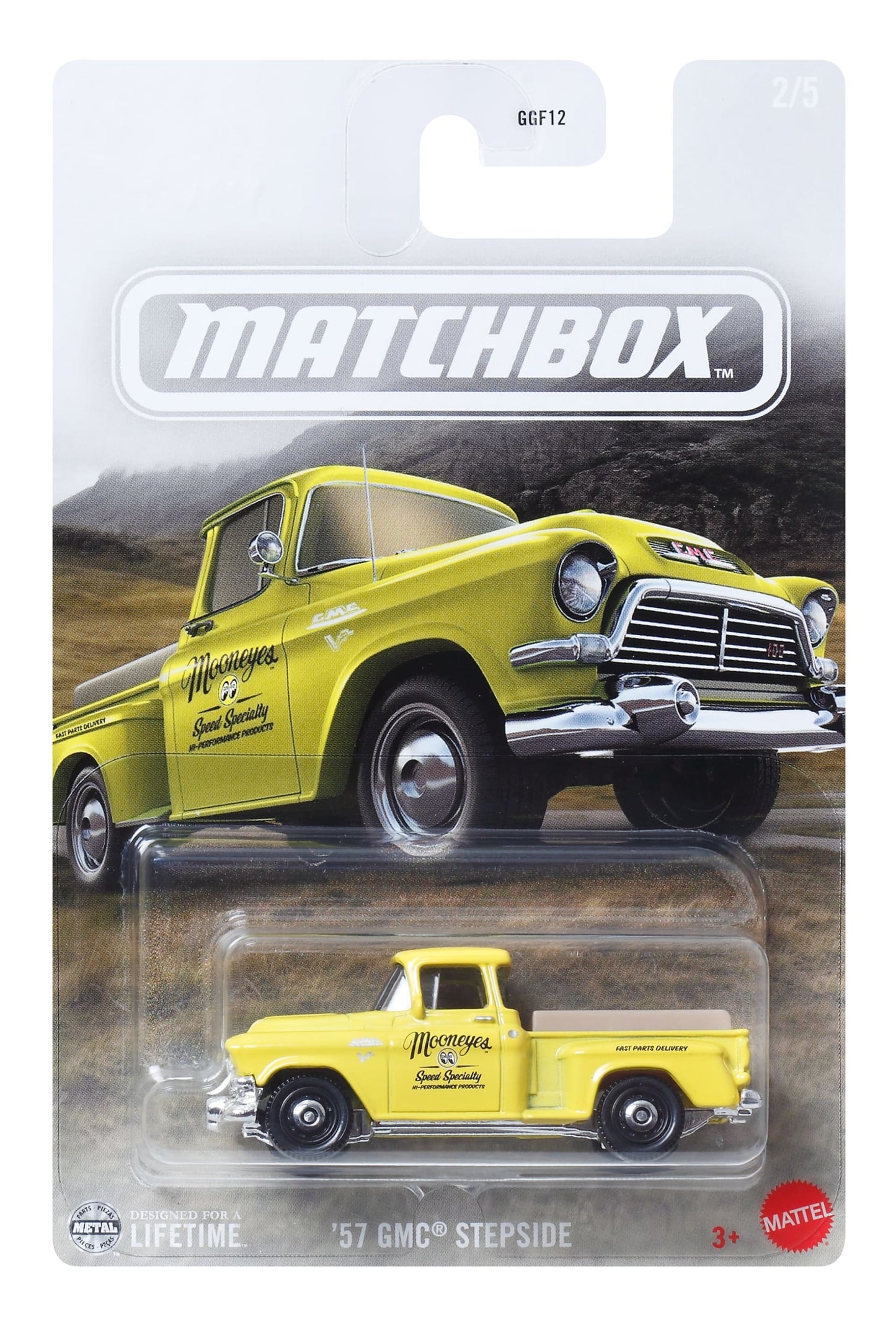 Matchbox Diecast Vehículo de Juguete '57 GMC Stepside