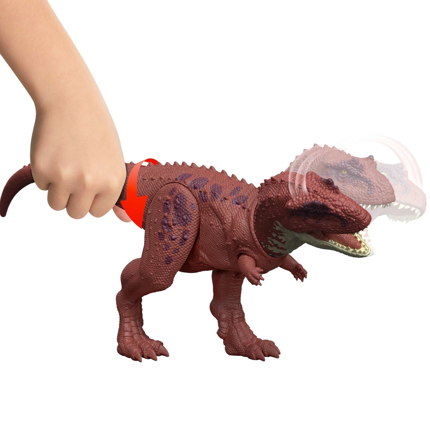 Jurassic World Dinosaurio de Juguete Rebirth Rugido Salvaje Aucasaurus