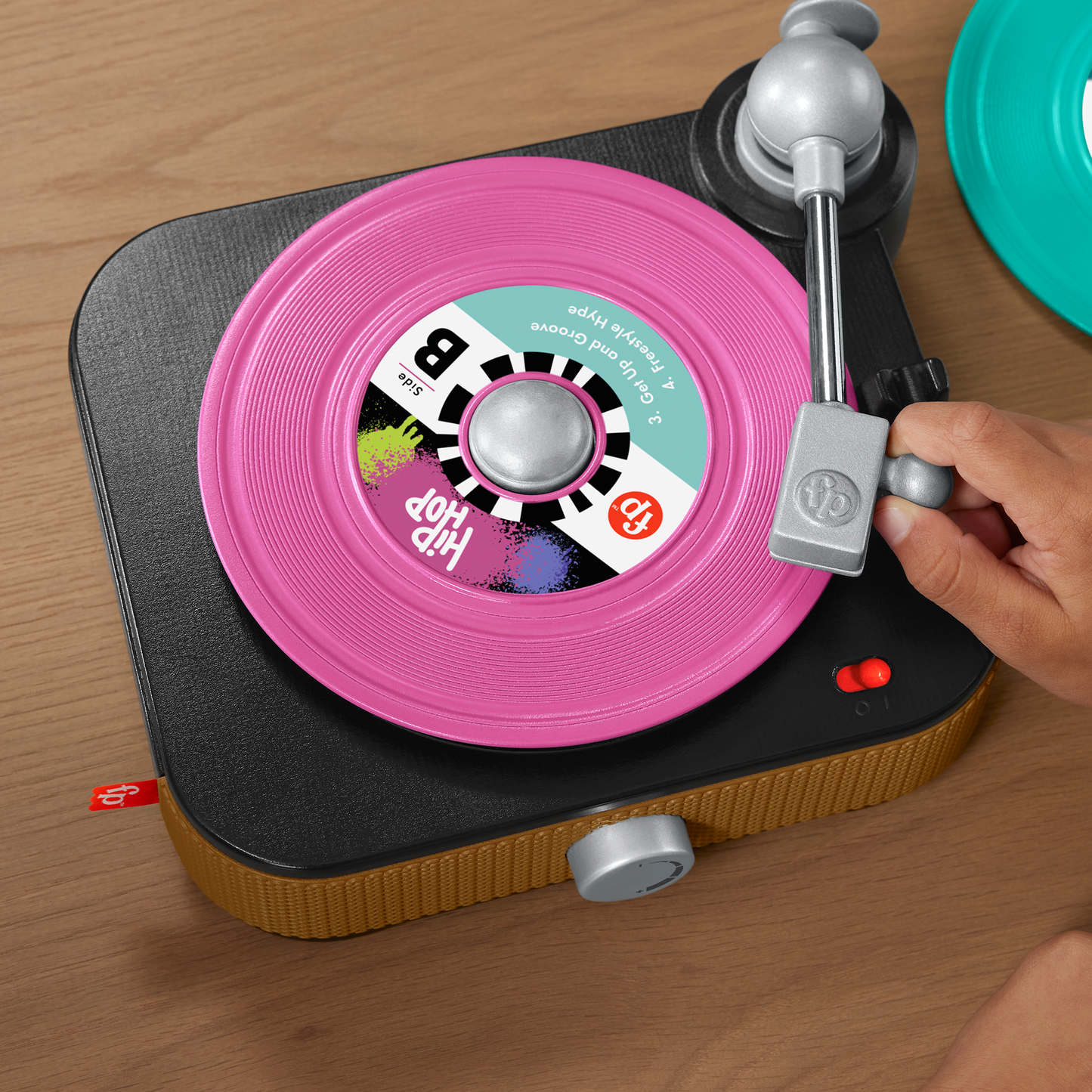 Fisher-Price Mon Premier Tourne-Disque, Musical, Jeu à Faire Semblant