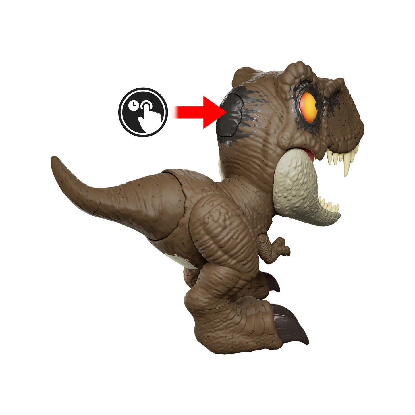 Jurassic World Dinosaurio de Juguete Comando de Rugido Interactivo T. Rex