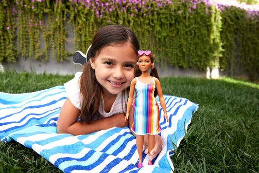 Barbie®-Poupée Barbie® Aime L’Océan Fabriquée en Plastique Recyclé