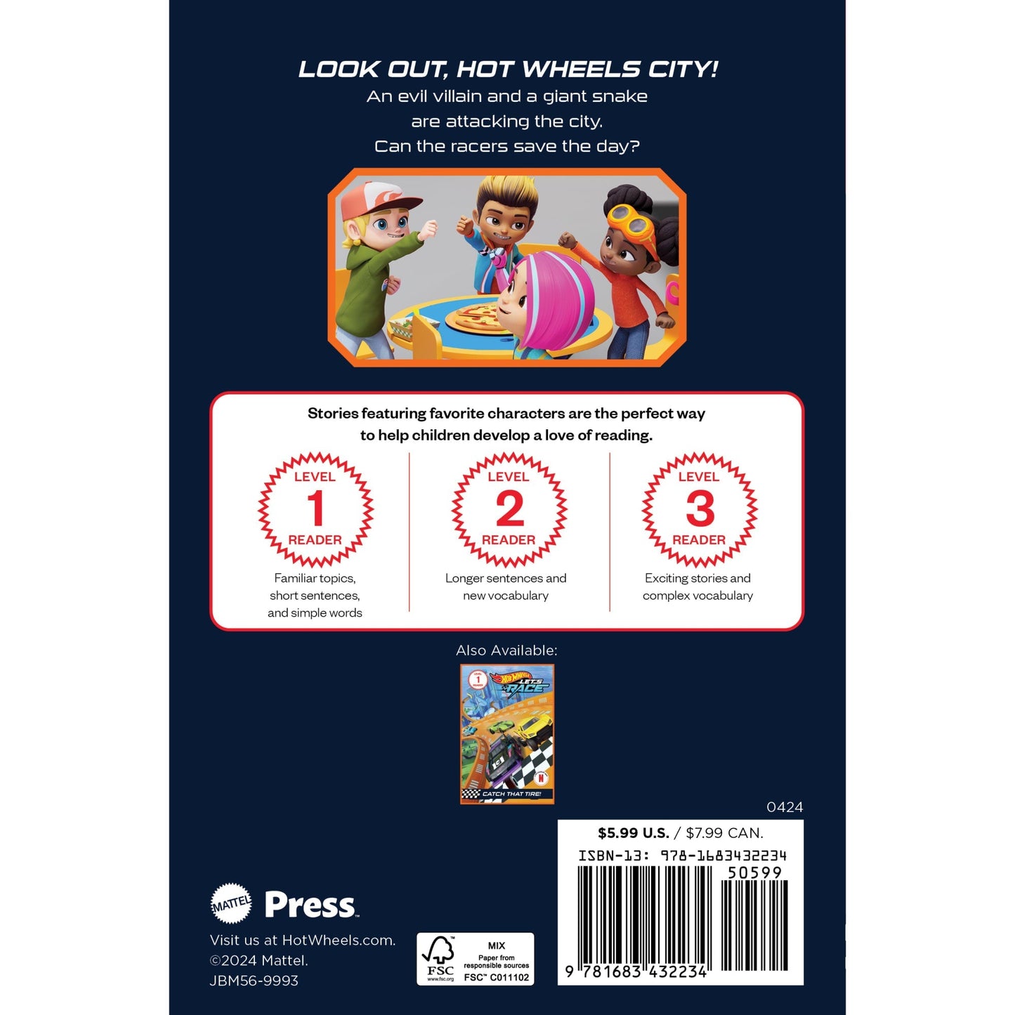 Hot Wheels Let's Race: Snake Attack (Level 2) (Ages 3 - 7)