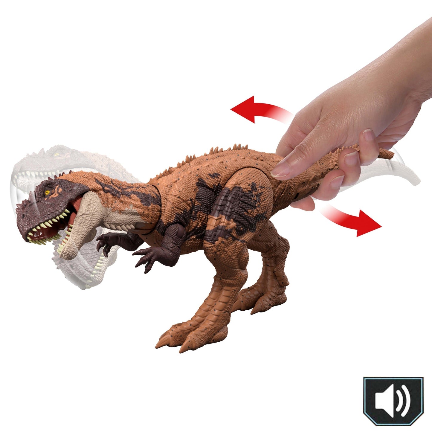 Jurassic World  Rugissement Féroce  Dinosaures Avec Sons et Attaque
