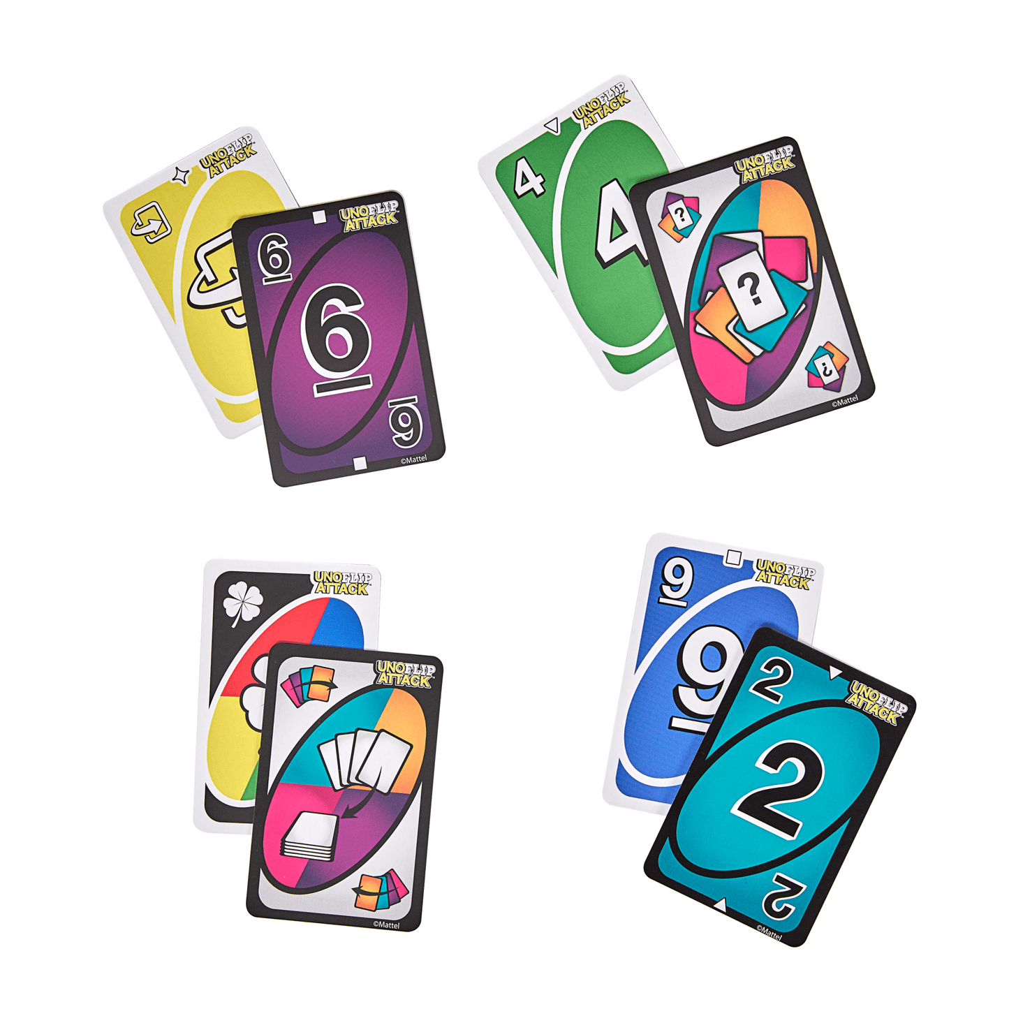 UNO Jogo de Tabuleiro Flip Attack