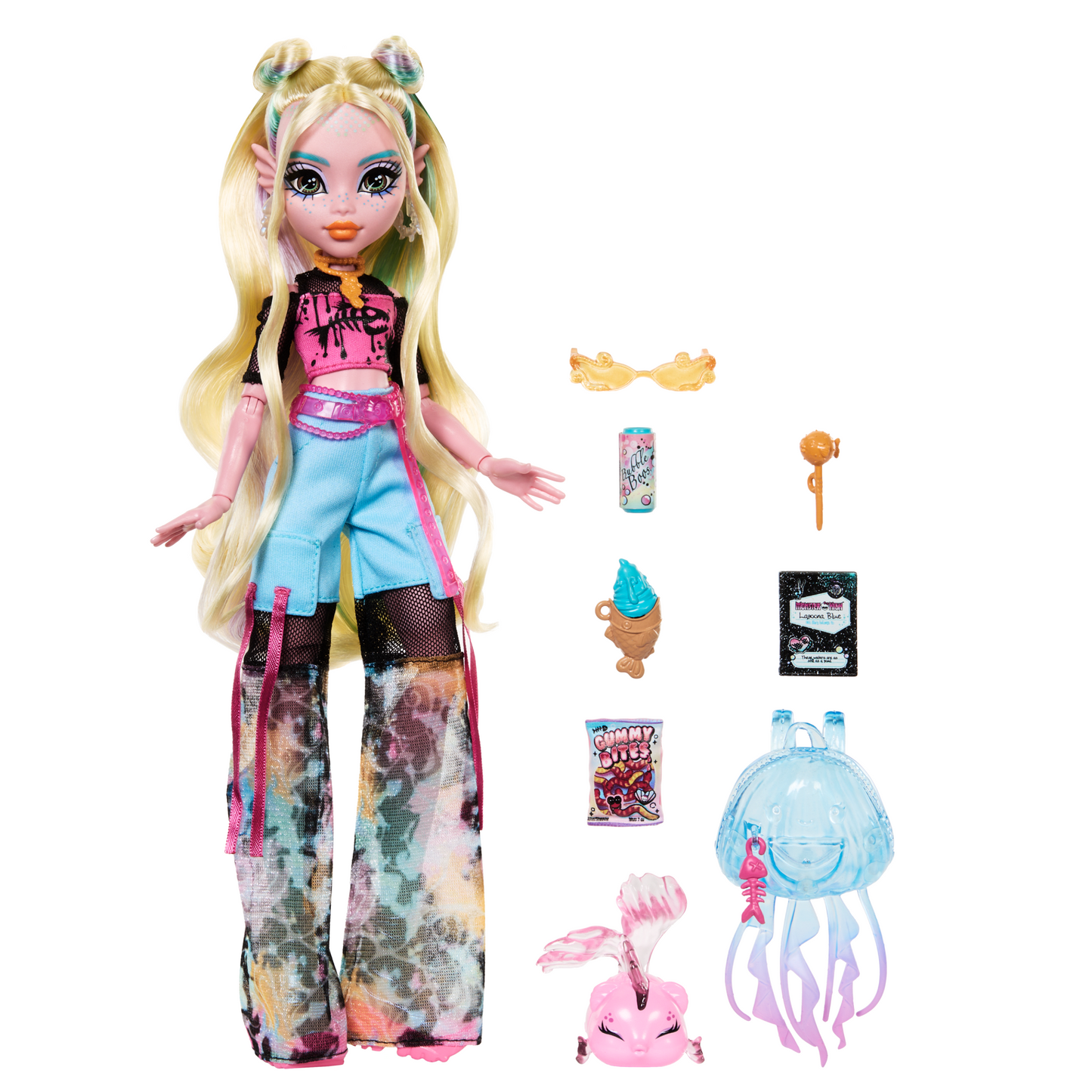 Monster High Boneca Lagoona Novo Visual