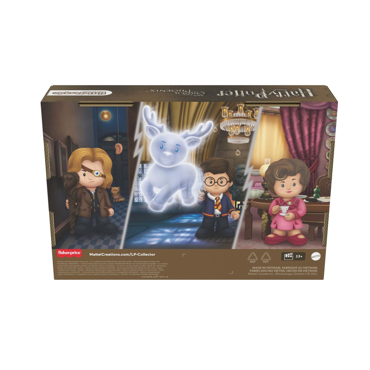Little People Collector  Harry Potter et L’Ordre du Phénix, 4Fig.