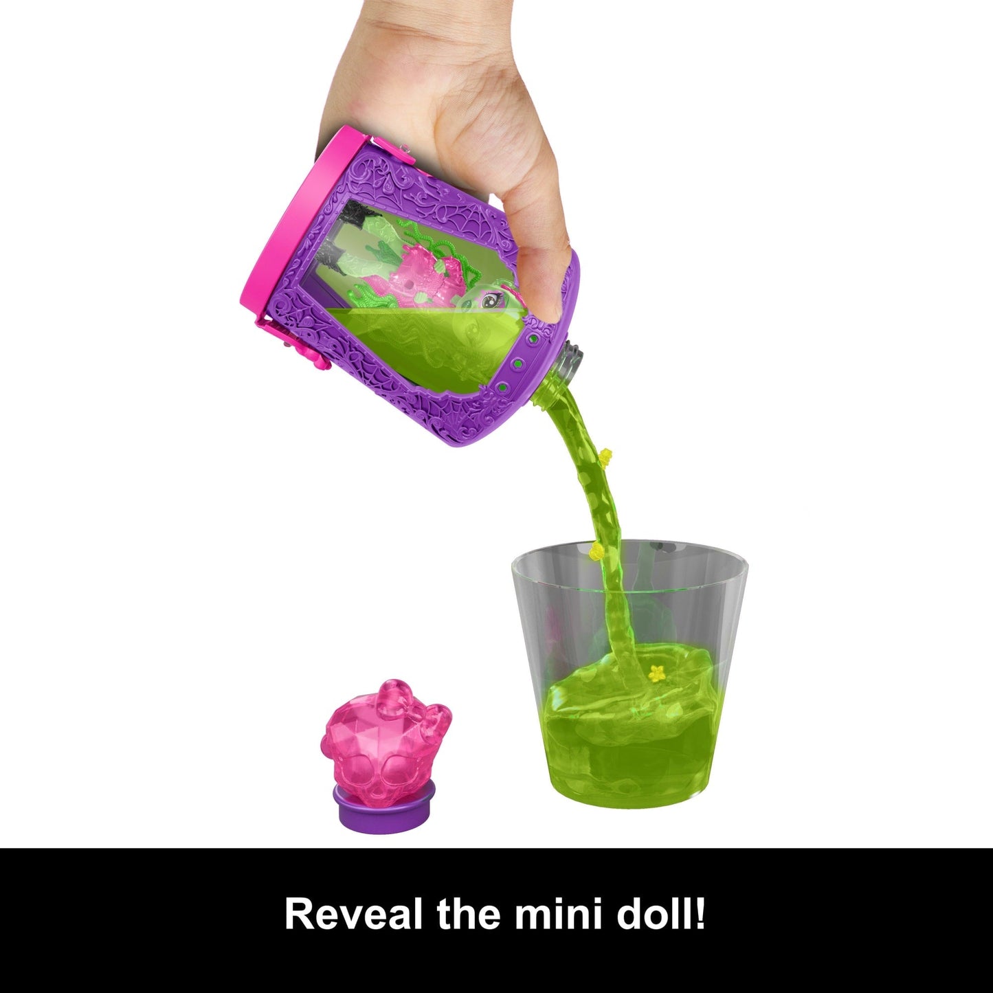 Monster High Potions Mini Dolls, Surprise Character Figures With Water Reveal (Characters May Vary)