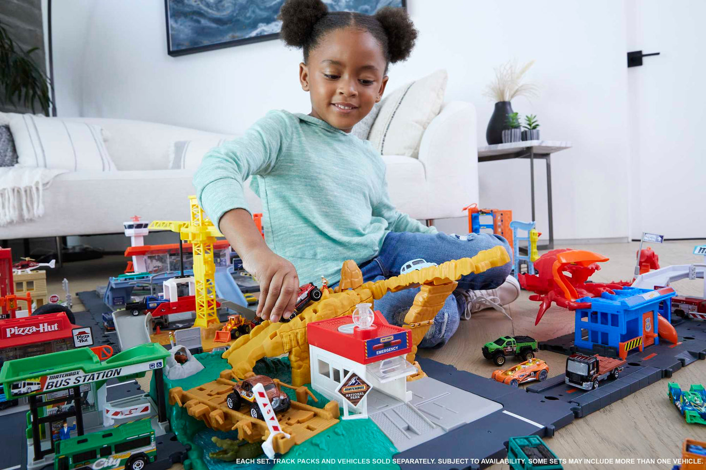 Hot Wheels City Pista de Juguete Garage Doble Altura