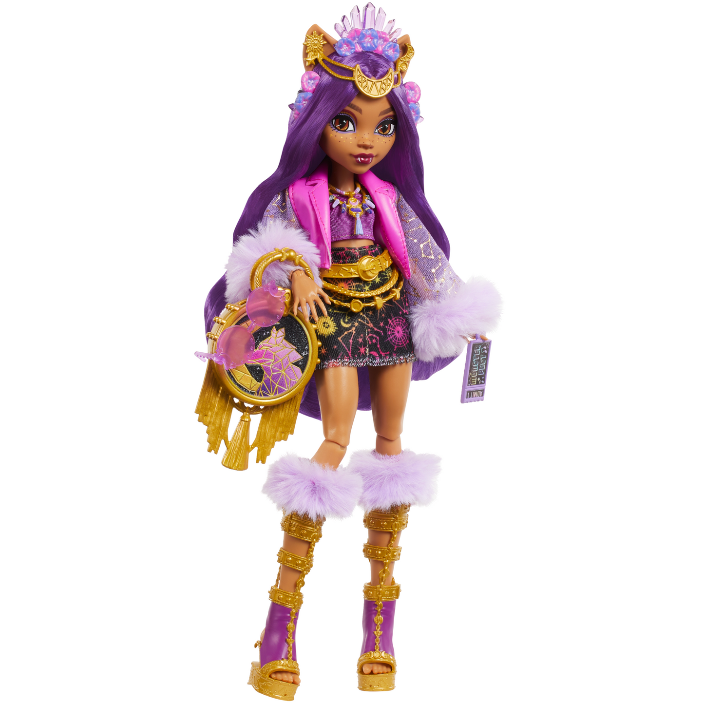 Monster High-Poupée Clawdeen Wolf Avec Tenue Pour Le Monster Fest