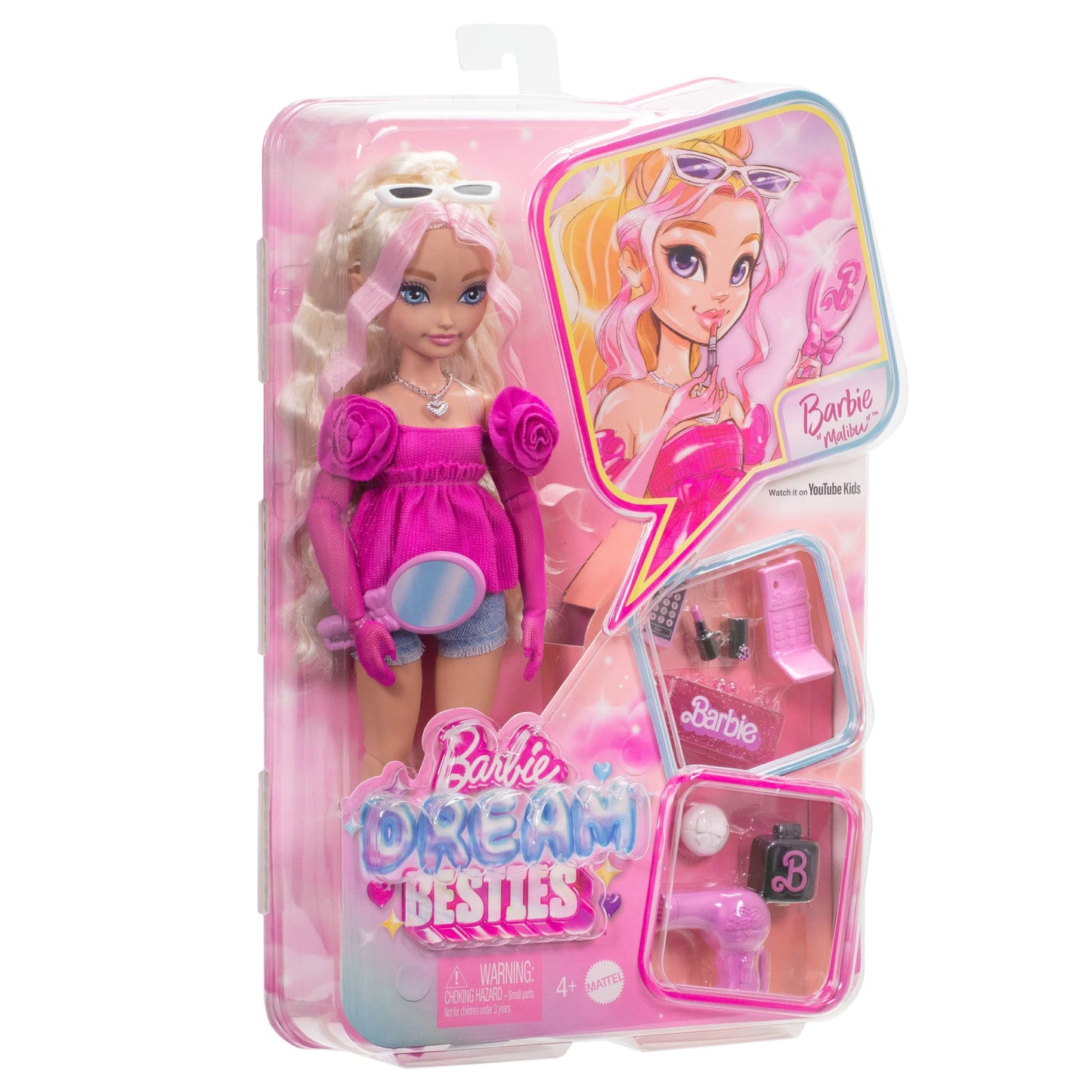 Barbie Dream Besties Boneca  Malibú