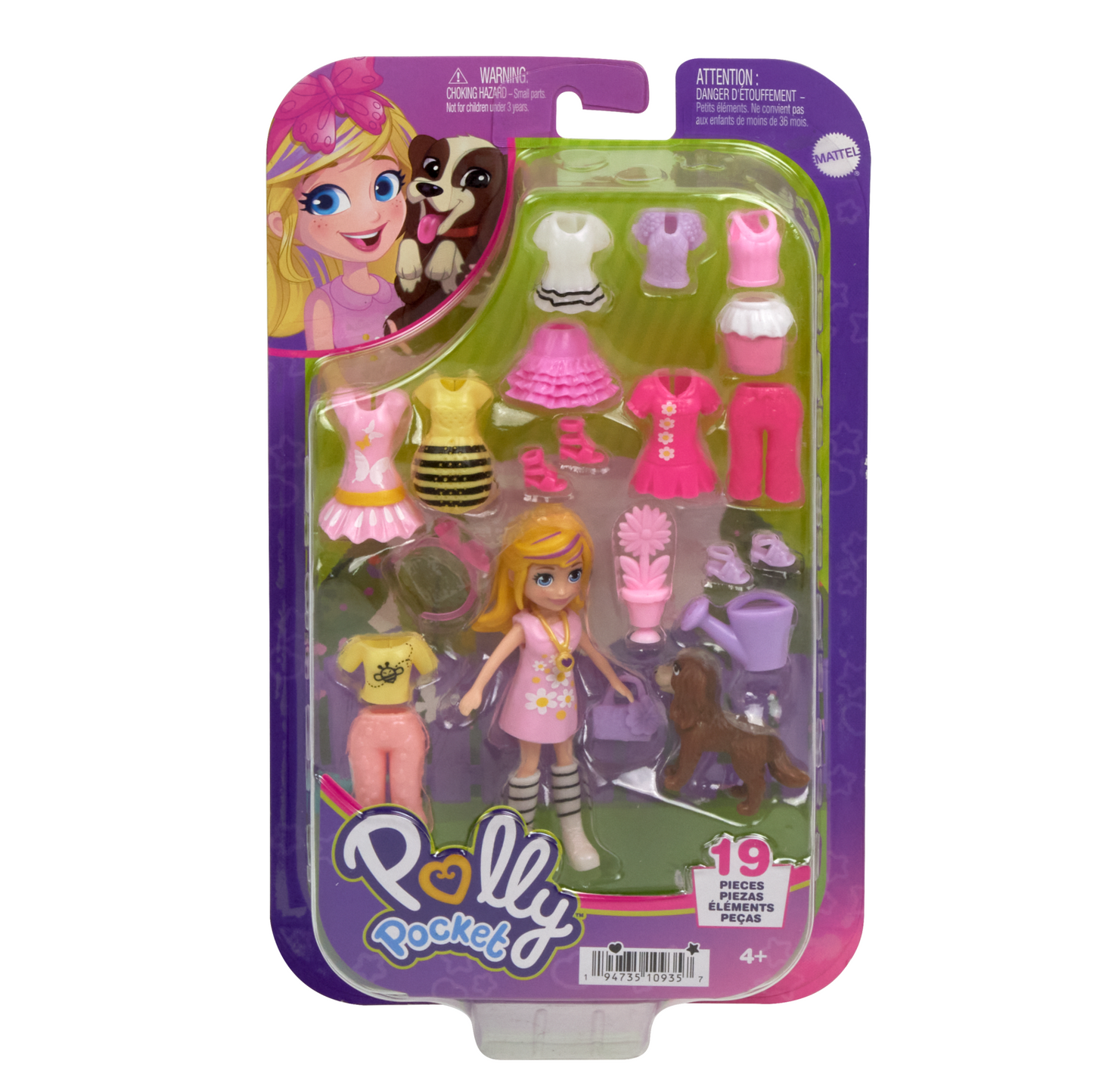 Polly Pocket  Coffret Mode Moyen  Poupées et Accessoires de Mode