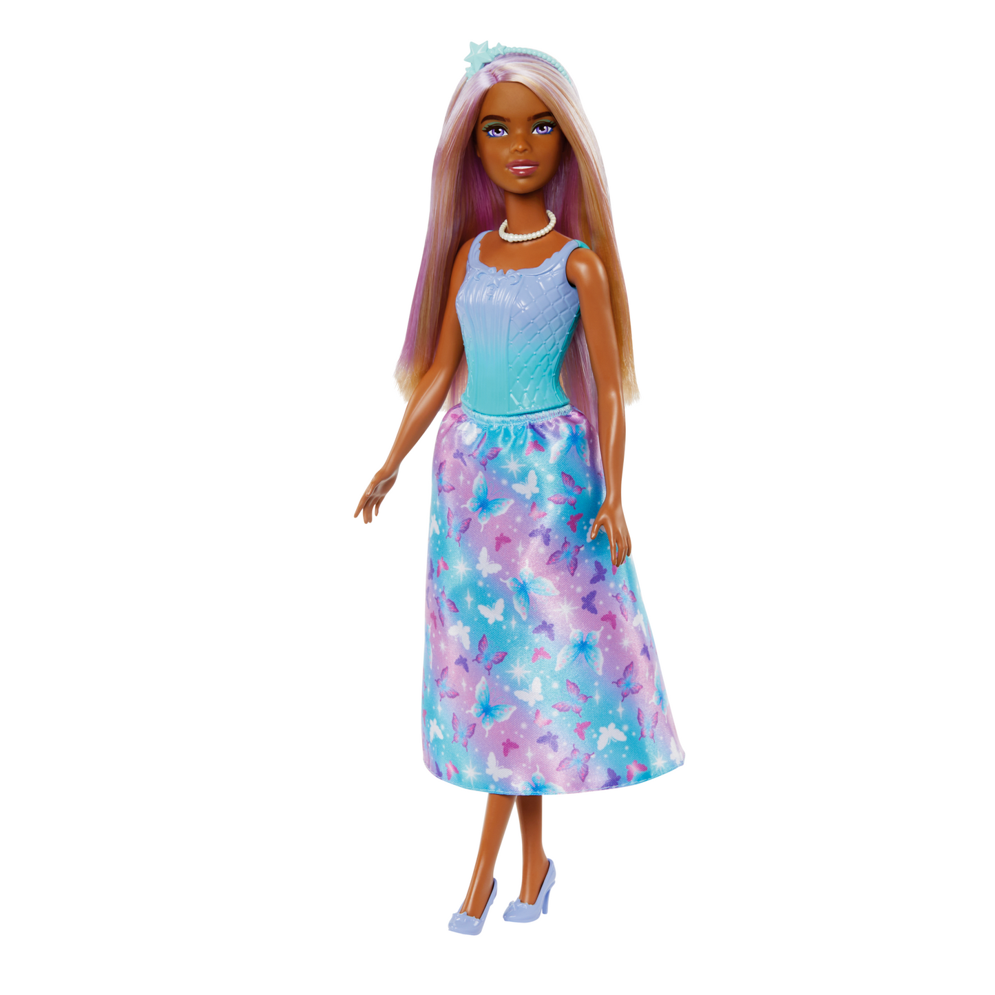 Barbie Fantasía Muñeca Doncella Vestido de Ensueño Azul