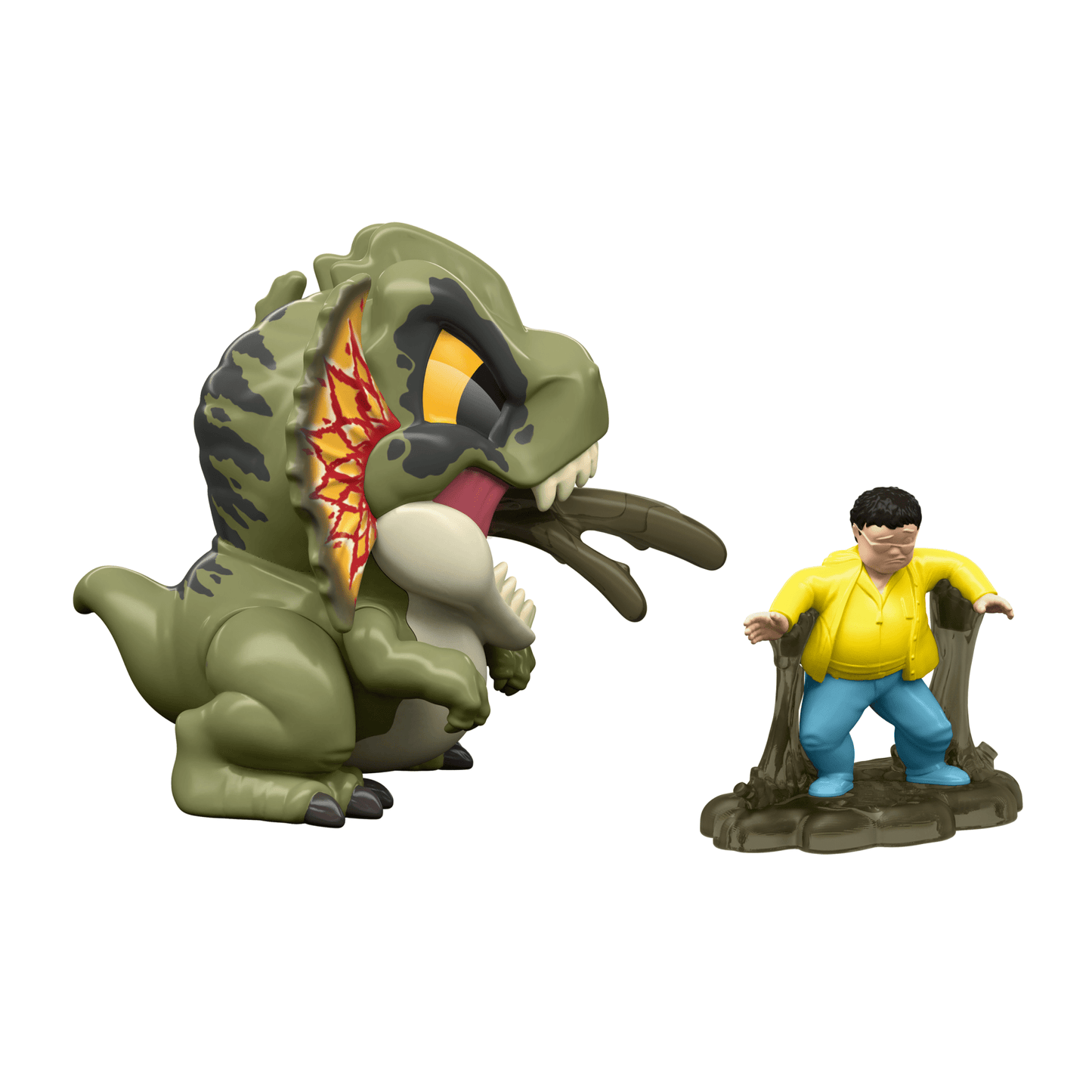 Jurassic World  Bite Club  Figurine  Dilophosaure, de Collection