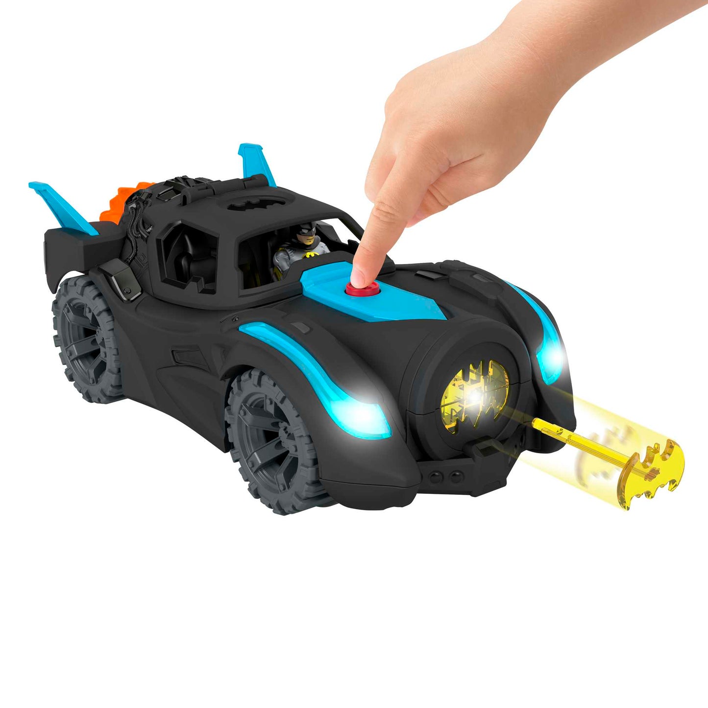 Imaginext DC Super Friends Vehículo de Juguete Batimóvil Luces y Sonido