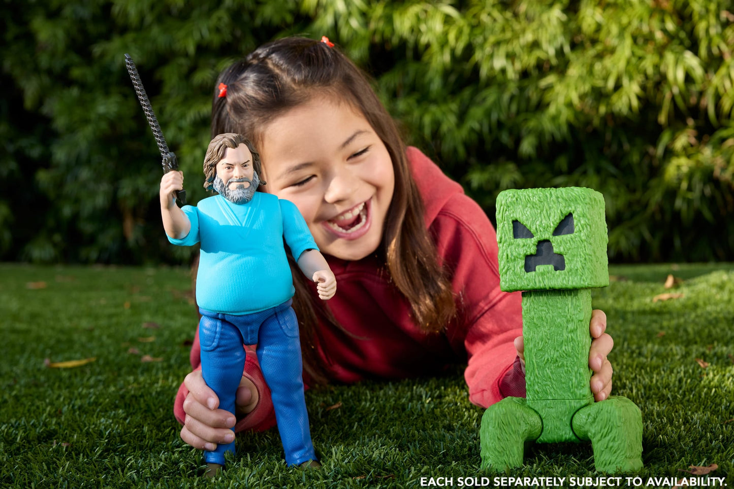 Minecraft o Filme Figura de Ação Steve de 12 polegadas