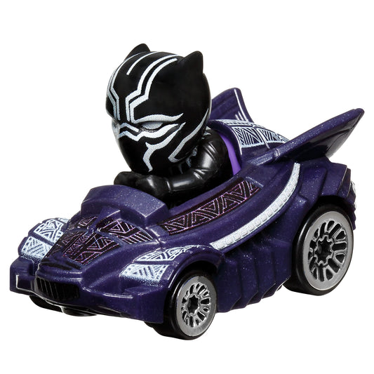Hot Wheels RacerVerse Vehículo de Juguete Black Panther en Jet
