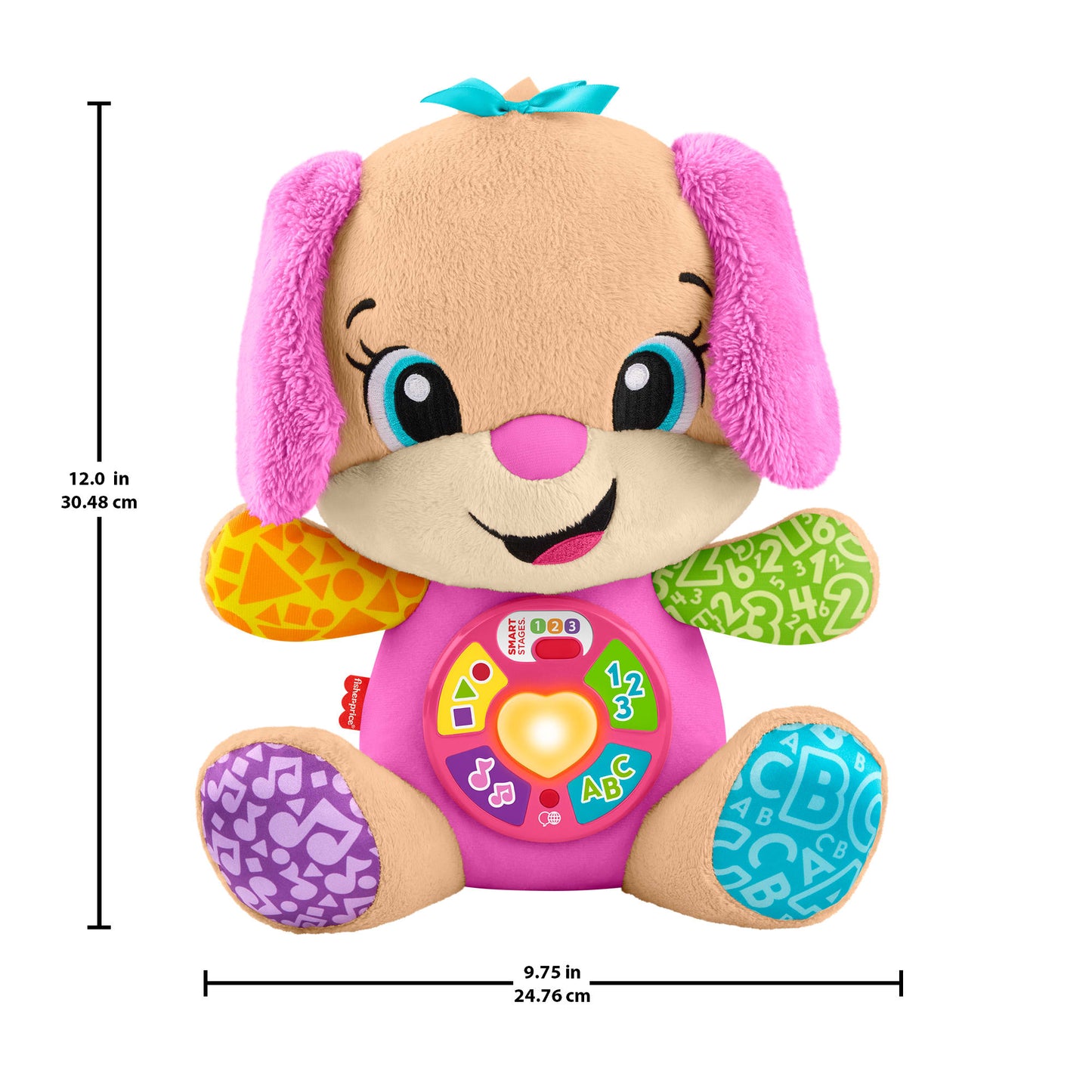 Fisher-Price Ríe y Aprende Juguete para Bebés Hermanita Aprende Conmigo