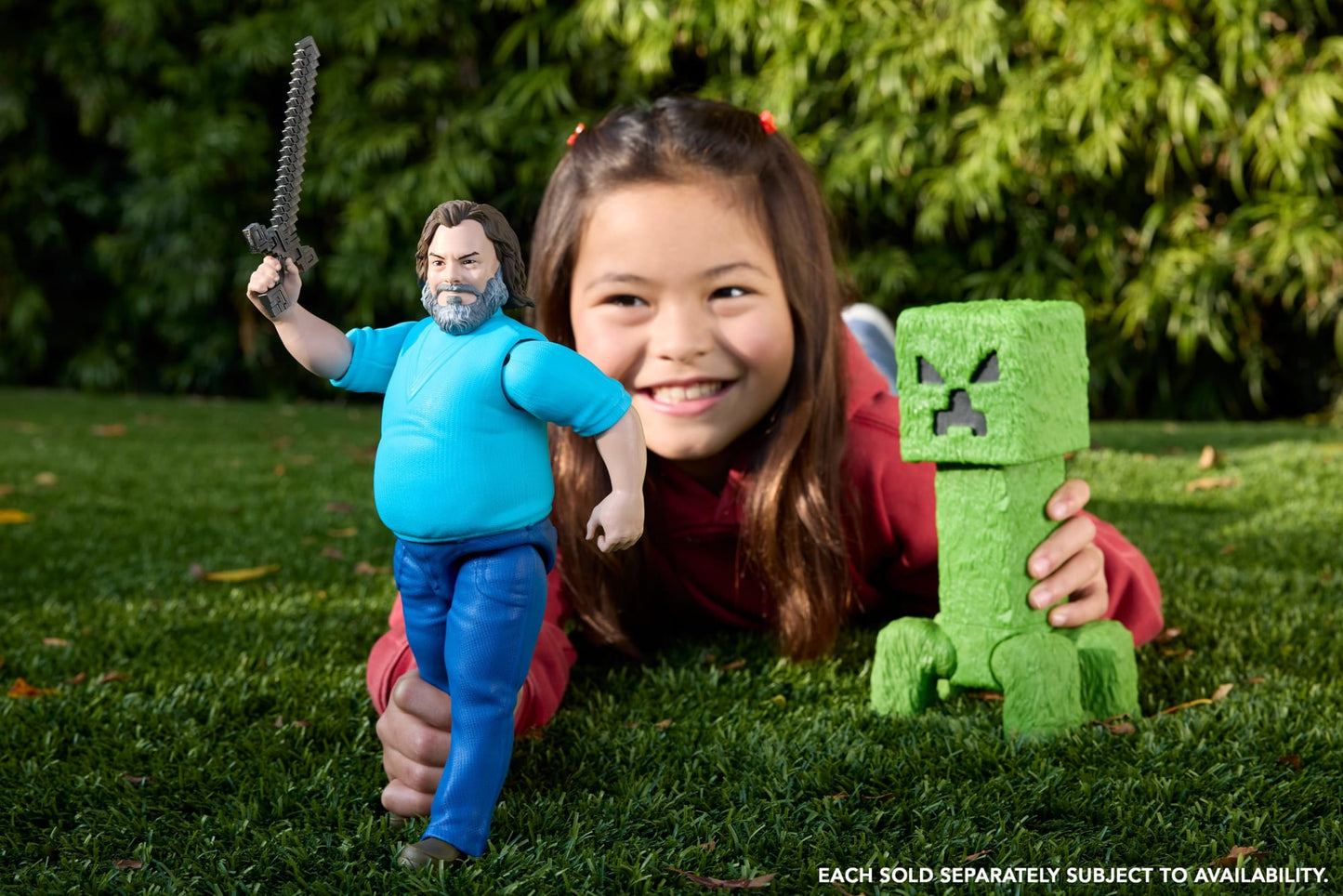 Minecraft La Película Figura de Acción Creeper de 12 pulgadas