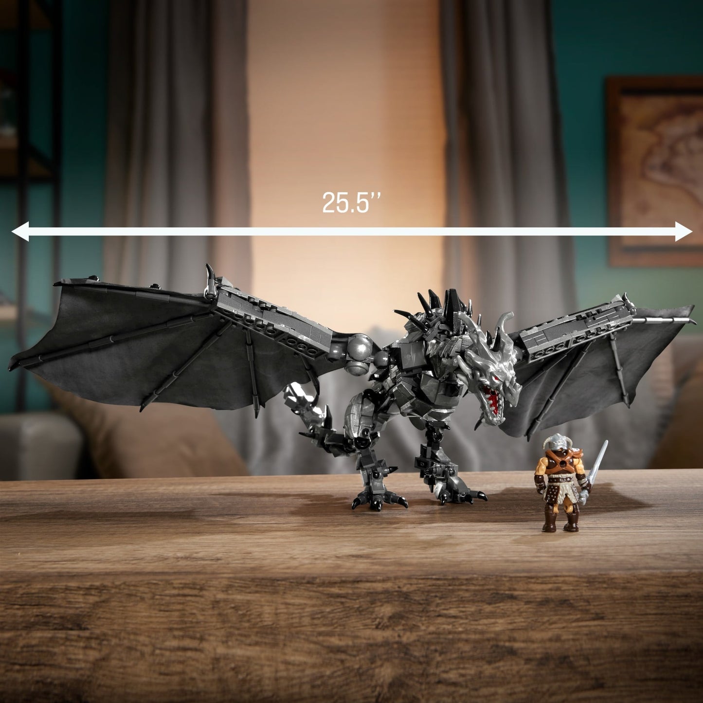 Mega-Skyrim Alduin Le Dévoreur de Mondes-Kit de 619Pièces