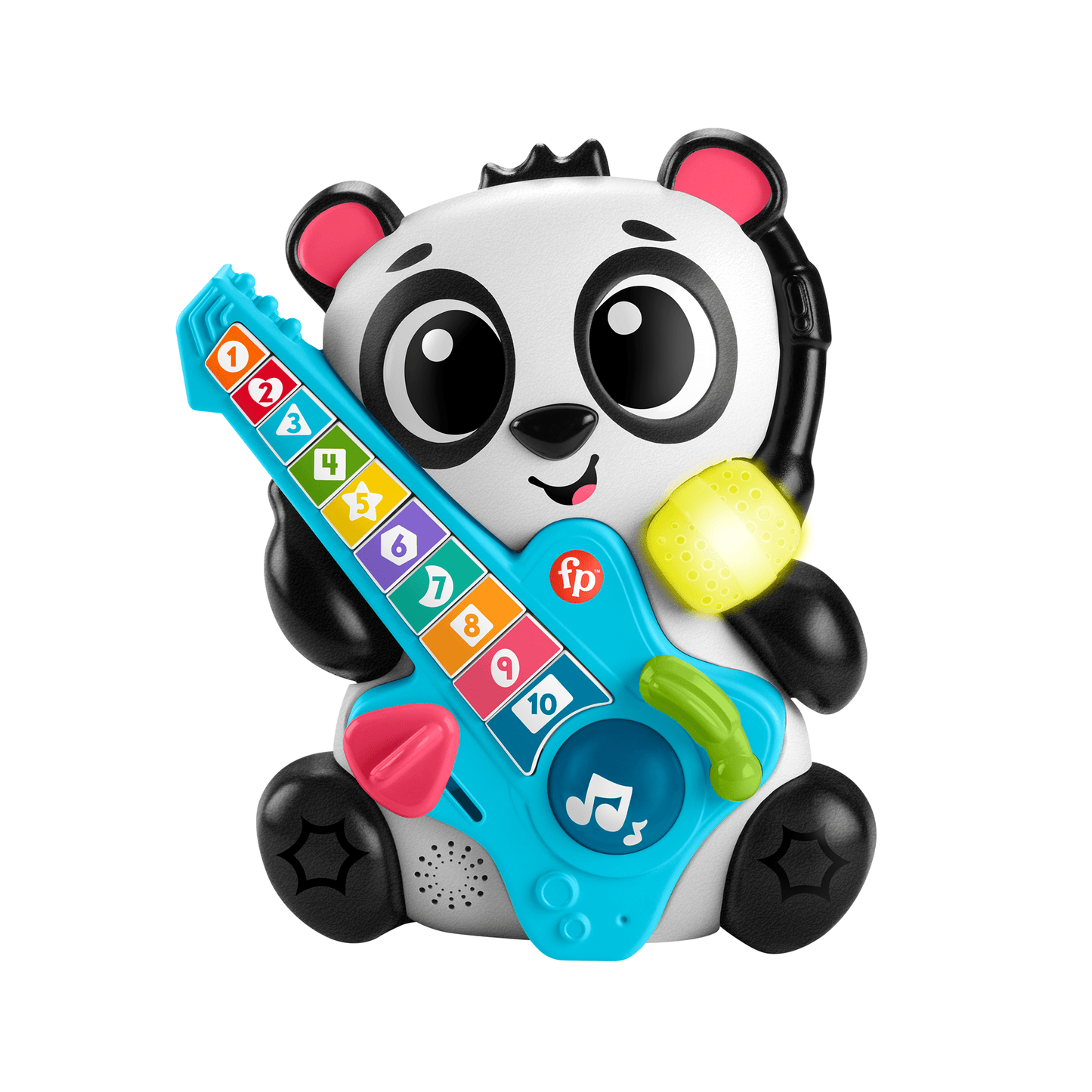 Fisher-Price Link Squad Panda Musique et Comptage, Musique, Lumières