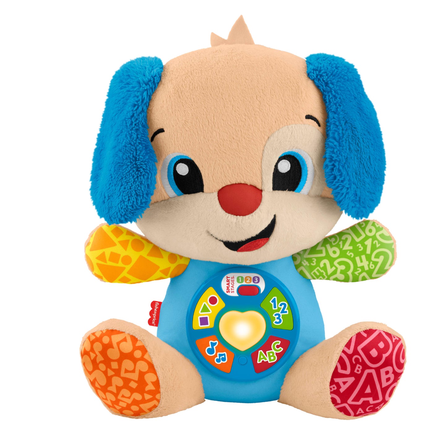 Fisher-Price Ríe y Aprende Juguete para Bebés Perrito Aprende Conmigo