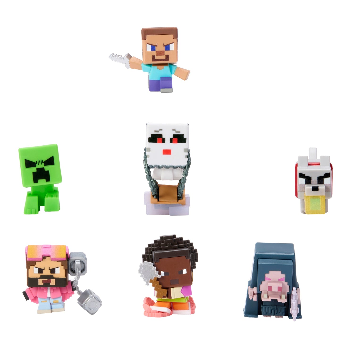 Minecraft La Película Figura de Acción Multipack Mini