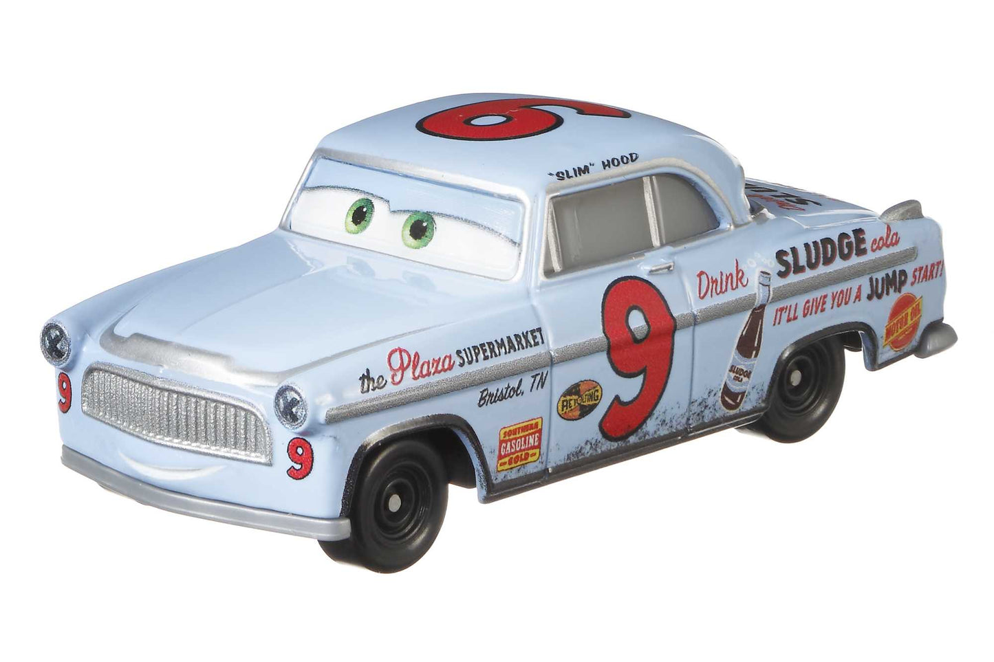 Cars de Disney y Pixar Diecast Vehículo de Juguete Slim