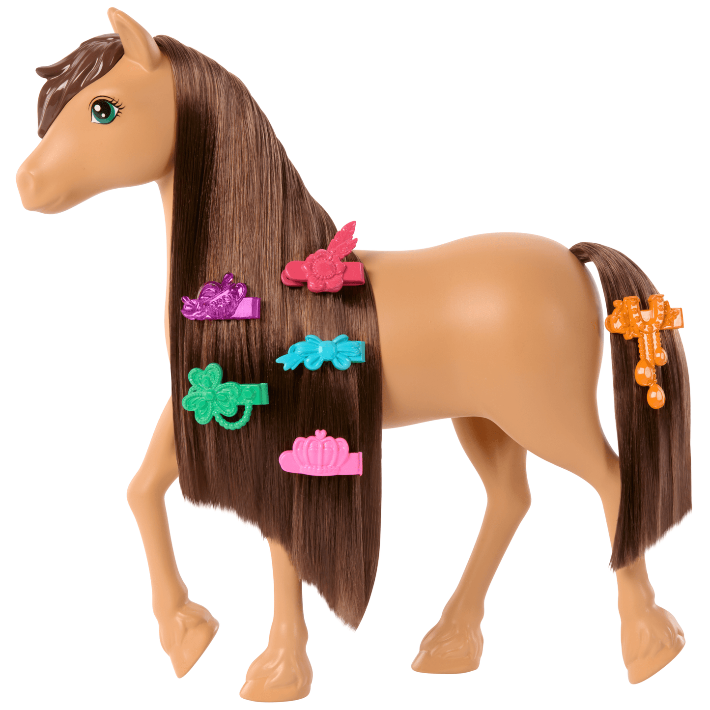 Barbie Detetive A Grande Corrida de Cavalos Conjunto de Brinquedo Pónei Penteados Divertidos Surpresa