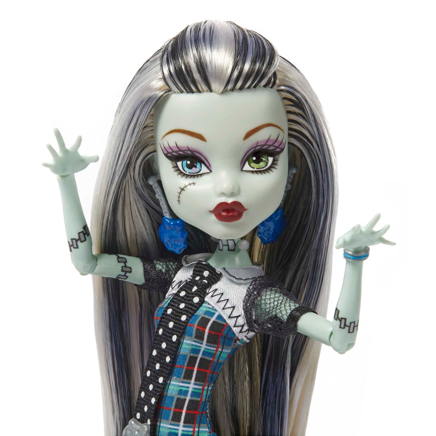 Monster High Frankie Stein Reproduction Doll With Doll Stand & Accessories
