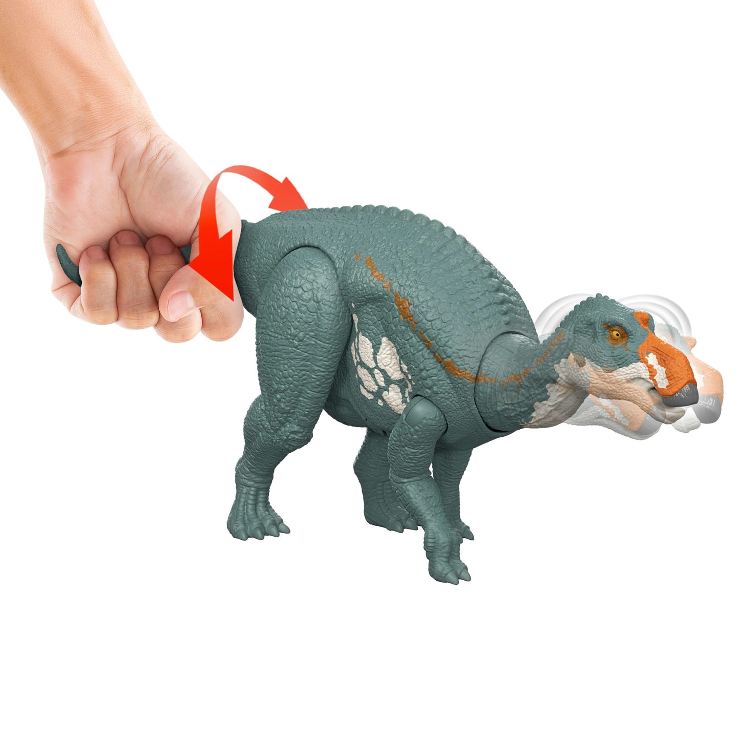Jurassic World Dinossauro de Brinquedo Rebirth Rugido Selvagem Maiasaura
