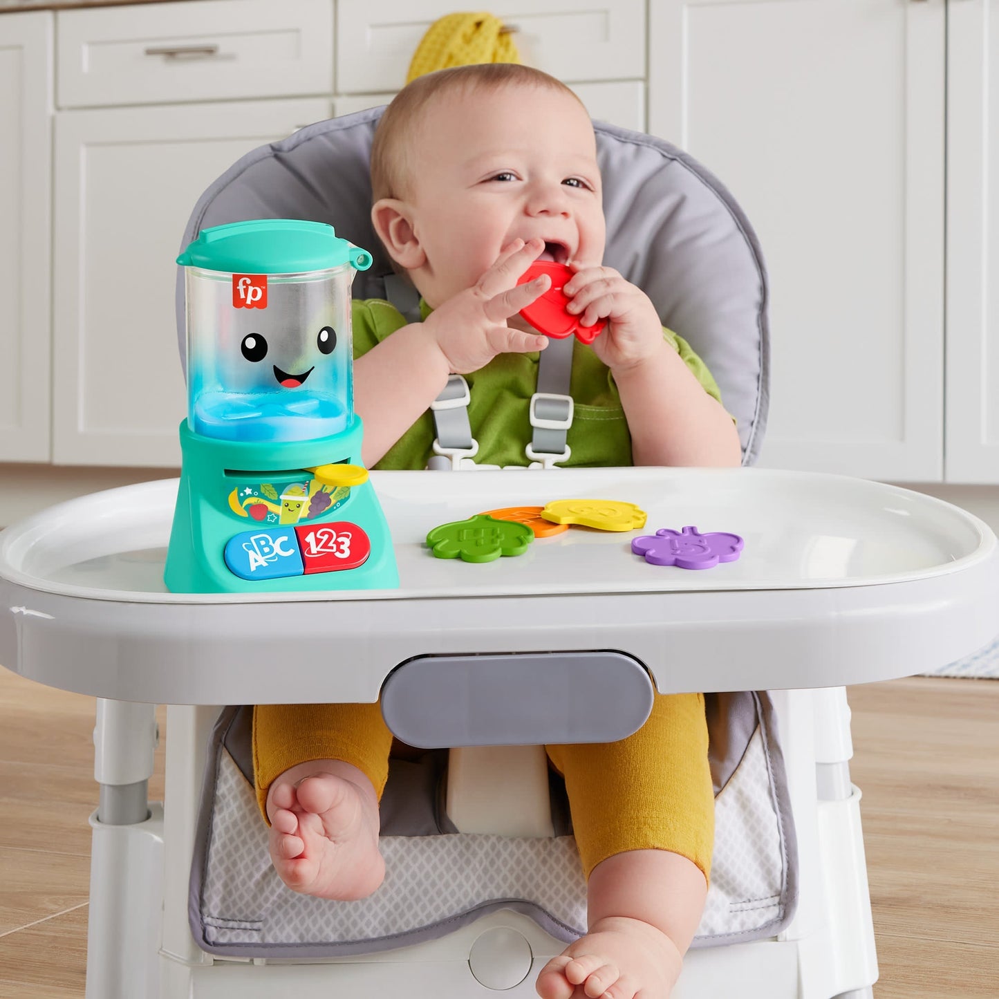 Fisher-Price Rires et Éveil Mélangeur à Boissons Chiffres et Couleurs