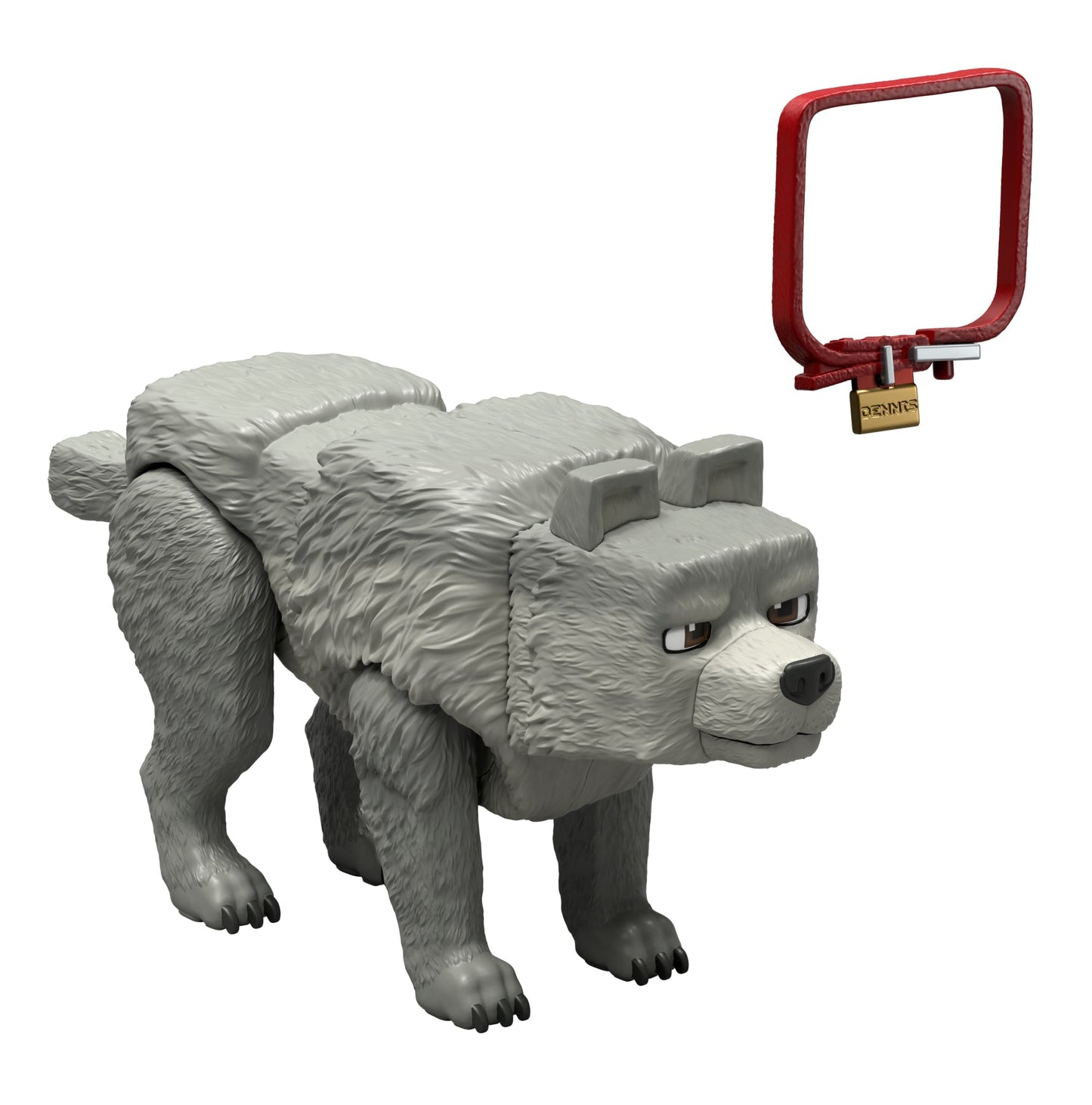 Minecraft – Figurine Articulée de 8,25 Cm et Access. – dennis Le Loup