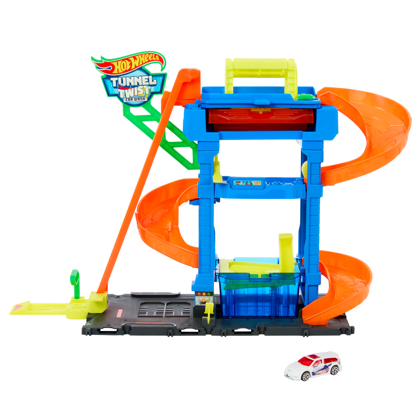 Hot Wheels  Ville  Color Shifters  Lave-Auto Tunnel Pivotant