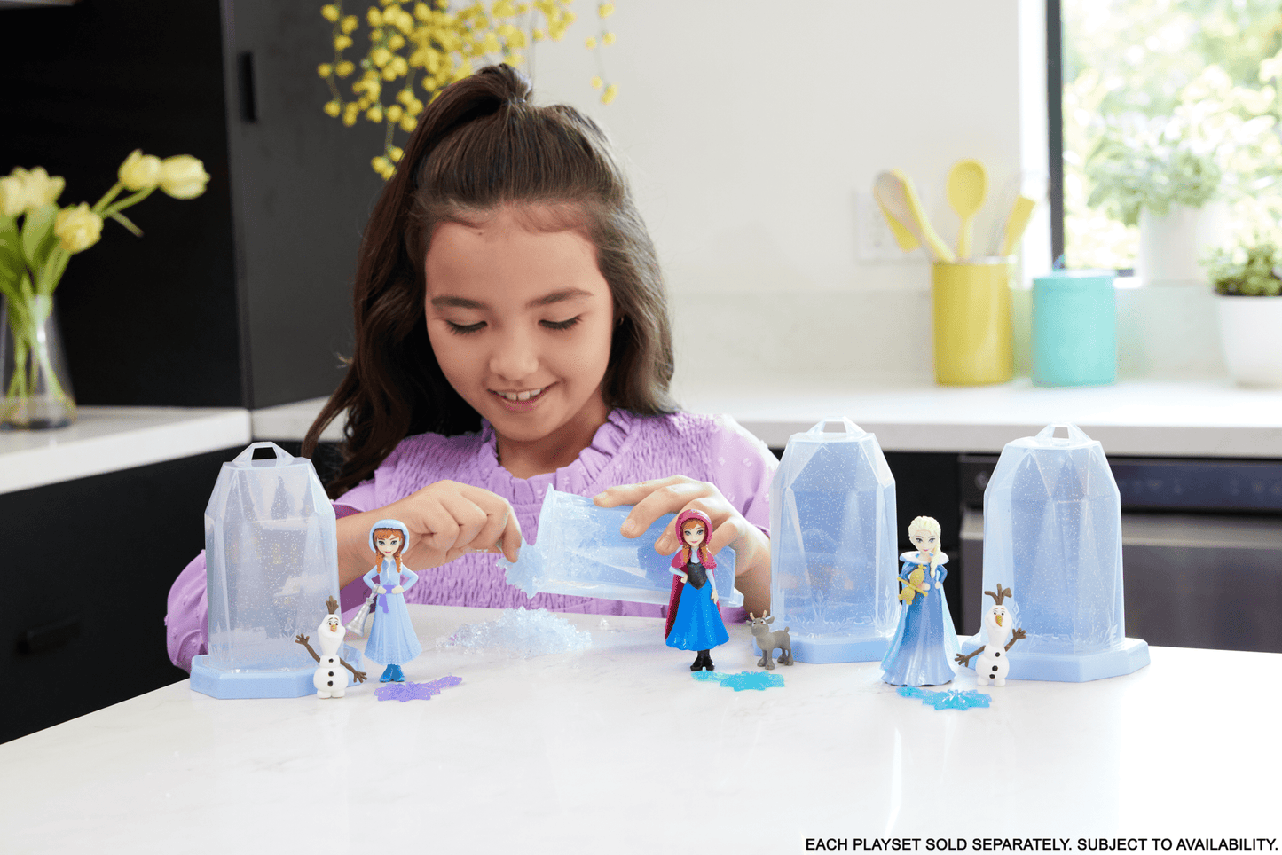 Disney  La Reine des Neiges  Ice Reveal et Ice Gel  Petite Poupée