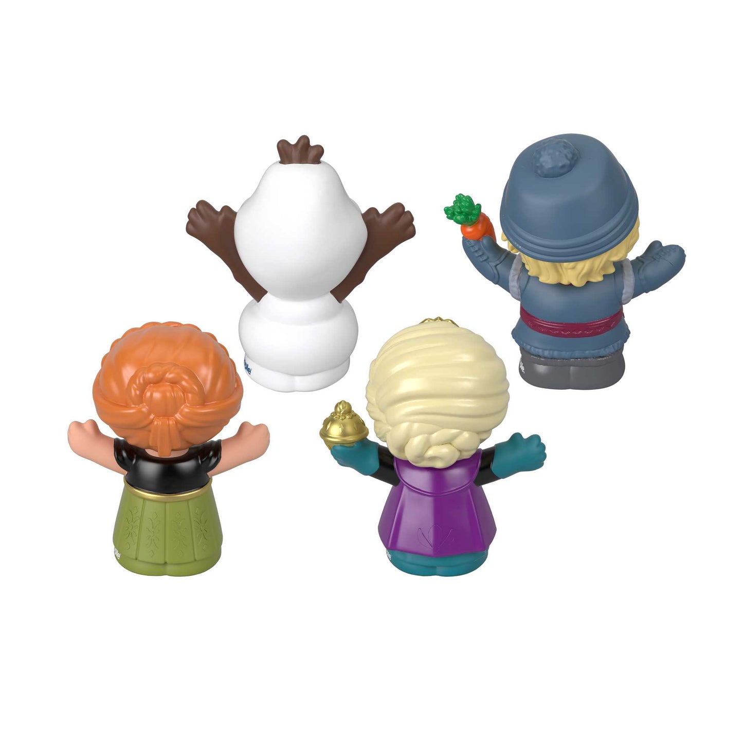 Fisher-Price Little People Lot de 4 Figurines Disney La Reine des Neiges